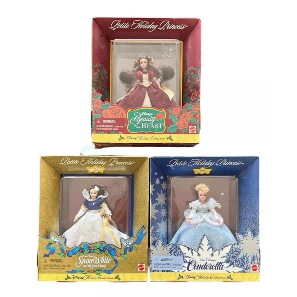 1998 Disney Petite Princess Ornament Lot